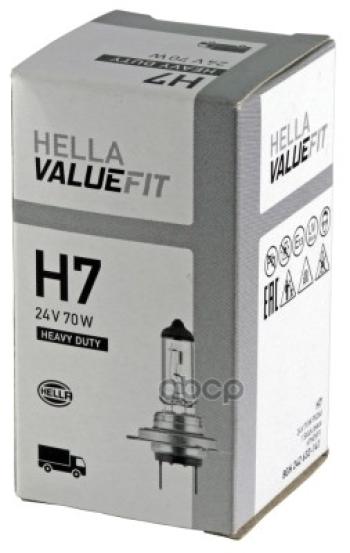 АЛампа  H7 70W,24V Px26d Аналог 8Gh007157-241 HELLA арт. 8GH242632141