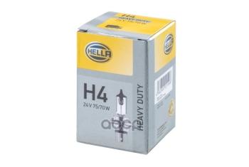 549 р. Лампа  H4 24V 7570W P43t HELLA арт. 8GJ002525251  с доставкой в г. Кемерово. Увеличить фотографию 1