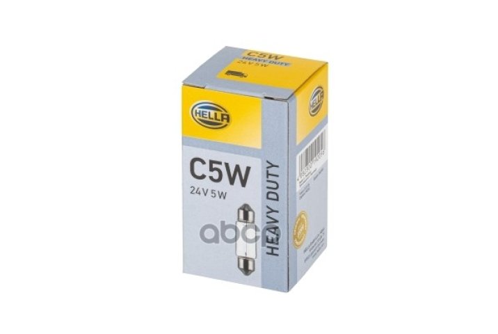 279 р. Лампа C5w, 5W24v Софитная Номерного ЗнакаСалона   8Gm 002 092-241 HELLA арт. 8GM002092241  с доставкой в г. Кемерово