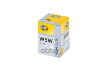 Лампа Накаливания Без Цоколя W5w  24V HELLA арт. 8GP003594251