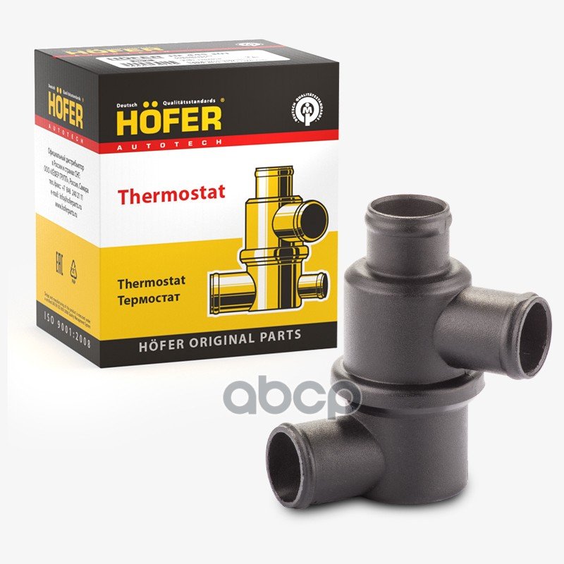449 р. Термостат Ваз 2101-07, 21213 (80*С) Hofer Hf 445 301 HOFER арт. HF 445 301  с доставкой в г. Кемерово