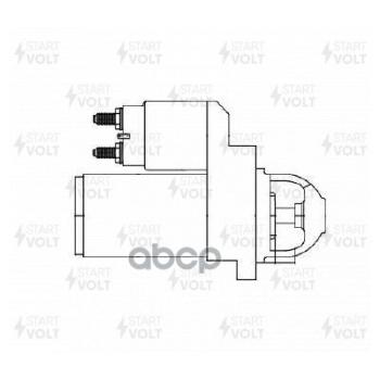 12 449 р. Стартер Для АМ Газ 3302 Дв. Cummins Isf 2.8D 6Mt 2,5Квт Startvolt (Lst 0319) STARTVOLT арт. LSt 0319  с доставкой в г. Кемерово. Увеличить фотографию 6