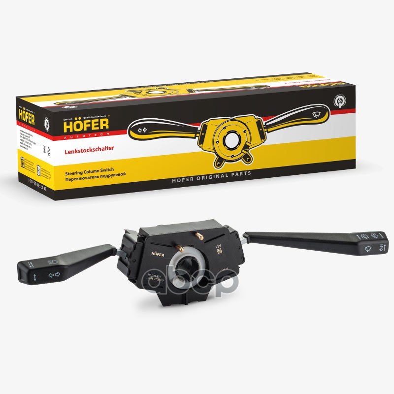 979 р. Переключатель Подрулевой Ваз 2108, 2110 В Сборе Hofer( 68.3709) Hf 628 402 HOFER арт. HF 628 402  с доставкой в г. Кемерово