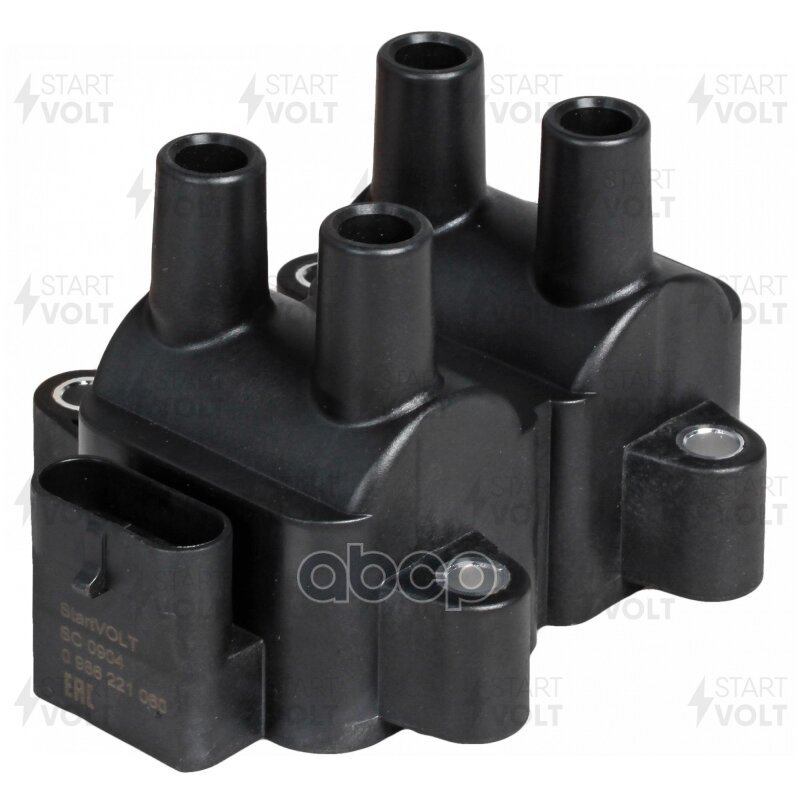 2 459 р. Катушка Зажигания Ваз Largus, Renault Logan 1.6I 8V Startvolt (Sc 0904) STARTVOLT арт. SC 0904  с доставкой в г. Кемерово