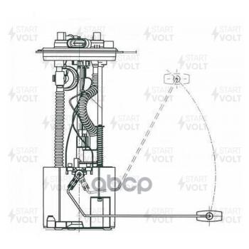 5 999 р. Электробензонасос Для АМ Газ 3302 Next С Дв. A274 Evotech 2.7I (Доп. Провод Массы) Startvolt (Sfm 0 STARTVOLT арт. SFM 0308  с доставкой в г. Кемерово. Увеличить фотографию 2