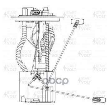 6 199 р. Электробензонасос Для АМ Газ 3302 Next Дв. A274 Evotech 2.7I Евро-4 Startvolt (Sfm 0331) STARTVOLT арт. SFM 0331  с доставкой в г. Кемерово. Увеличить фотографию 2