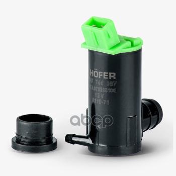 190 р. Мотор Омывателя Для АМ Газ 3302 Бизнес, Next (2,5 Атм) Hofer (Hf744087) HOFER арт. HF 744 087  с доставкой в г. Кемерово. Увеличить фотографию 2