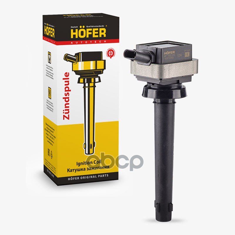 1 099 р. Катушка Зажигания Газ, Уаз Дв.405,406  Индивид. Hofer Hf 750 315 HOFER арт. HF 750 315  с доставкой в г. Кемерово