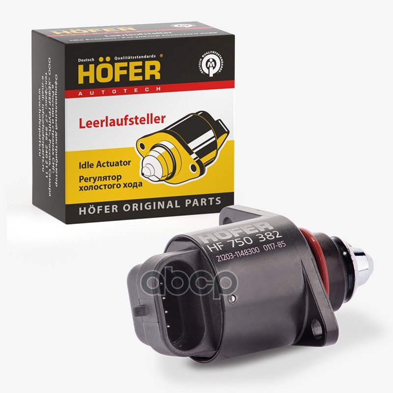 439 р. Регулятор Холостого Хода Ваз 21214 Hofer Hf 750 382 HOFER арт. HF 750 382  с доставкой в г. Кемерово