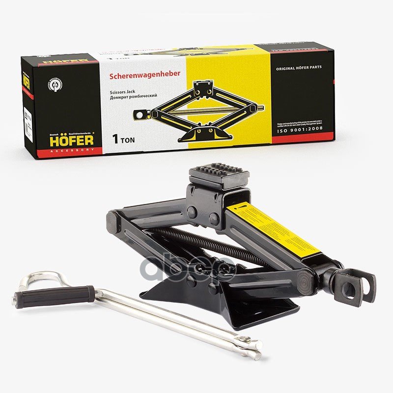 1 239 р. Домкрат Ромбический 1,0Т (110-330Мм) Hofer ( Hf 901 004) HOFER арт. HF 901 004  с доставкой в г. Кемерово