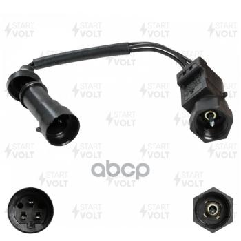 Датчик Скорости Для АМ Газ 406 (6 Импульсов, С Проводом, Круглый Разъем) Startvolt (Vs-Sp 0306) STARTVOLT арт. VS-SP 0306