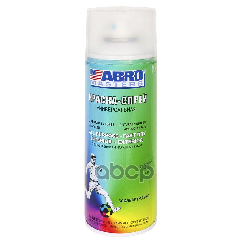 231 р. Лак Abro Акриловый Глянцевый (473 Мл) Прозрачный (473 Мл) (Sp-031-Am) ABRO арт. SP-031-AM  с доставкой в г. Кемерово
