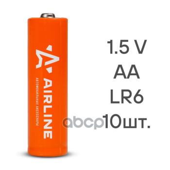 399 р. Батарейка Пальчиковая Airline Lr03 Щелочная Упак.10шт AIRLINE арт. AA-10  с доставкой в г. Кемерово. Увеличить фотографию 2