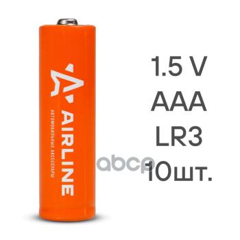 339 р. Батарейка Мизинчиковая Airline Lr03 Щелочная Упак.10шт AIRLINE арт. AAA-10  с доставкой в г. Кемерово. Увеличить фотографию 2