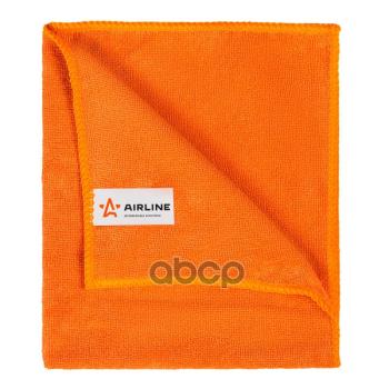 99 р. Салфетка Микрофибра Airline 35*40 См  Двухсторон. Оранжевая AIRLINE арт. AB-A-02  с доставкой в г. Кемерово. Увеличить фотографию 2