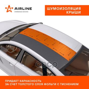 206 р. Шумоизоляция Main 3 Pro (0,25Х0,4М) (Виброизоляция) Airline (Advi007) AIRLINE арт. ADVI007  с доставкой в г. Кемерово. Увеличить фотографию 6