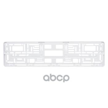 349 р. Рамка Под Номер Airline Пласт. С Запорной Планкой, Белая (Afc-04) AIRLINE арт. AFC-04  с доставкой в г. Кемерово. Увеличить фотографию 4
