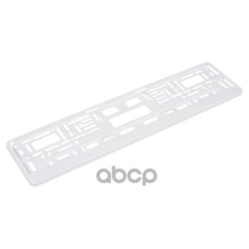 349 р. Рамка Под Номер Airline Пласт. С Запорной Планкой, Белая (Afc-04) AIRLINE арт. AFC-04  с доставкой в г. Кемерово. Увеличить фотографию 3