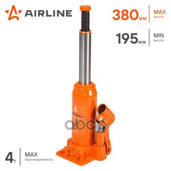 2 159 р. Домкрат Гидравлический 4.0Т (195-380 Мм) В Кейсе Airline (Aj-B-04K) AIRLINE арт. AJ-B-04K  с доставкой в г. Кемерово. Увеличить фотографию 2
