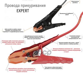 6 799 р. Провода Пусковые (Прикуривания) Airline Expert Proseries 5М 1000А, Сумка (Sa-1000-06E) AIRLINE арт. SA-1000-06E  с доставкой в г. Кемерово. Увеличить фотографию 8
