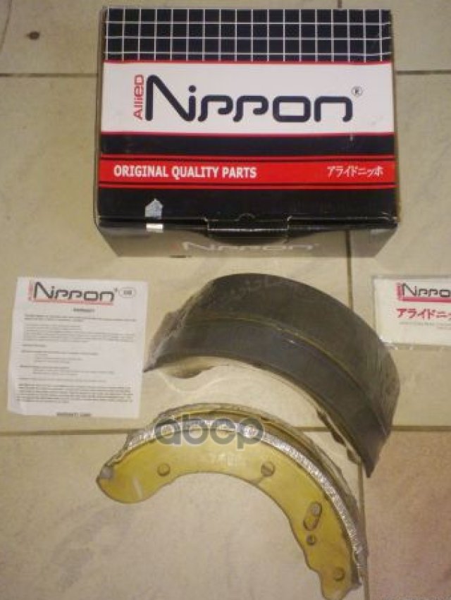 2 889 р. Колодка Тормозная Задняя Для АМ Газель 3302, Next (К-Т 4 Шт) Allied Nippon Abs 1802 (3302-3502090 ALLIED NIPPON арт. ABS1802  с доставкой в г. Кемерово