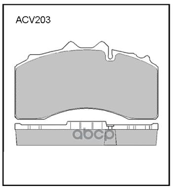 8 269 р. Колодки Диск.29228 Bpw ALLIED NIPPON арт. ACV203K  с доставкой в г. Кемерово. Увеличить фотографию 3