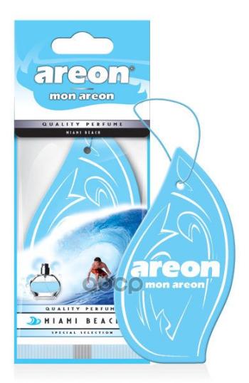 Ароматизатор Подвесной Картон Areon Mon Маями Бич AREON арт. 704-043-308