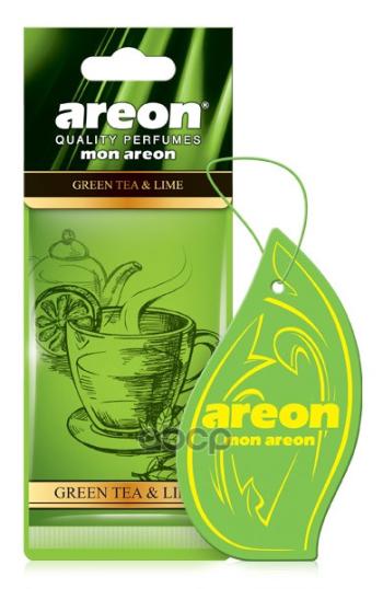 Ароматизатор Подвесной Картон Areon Mon Зеленый Чай И Лайм AREON арт. 704-043-336