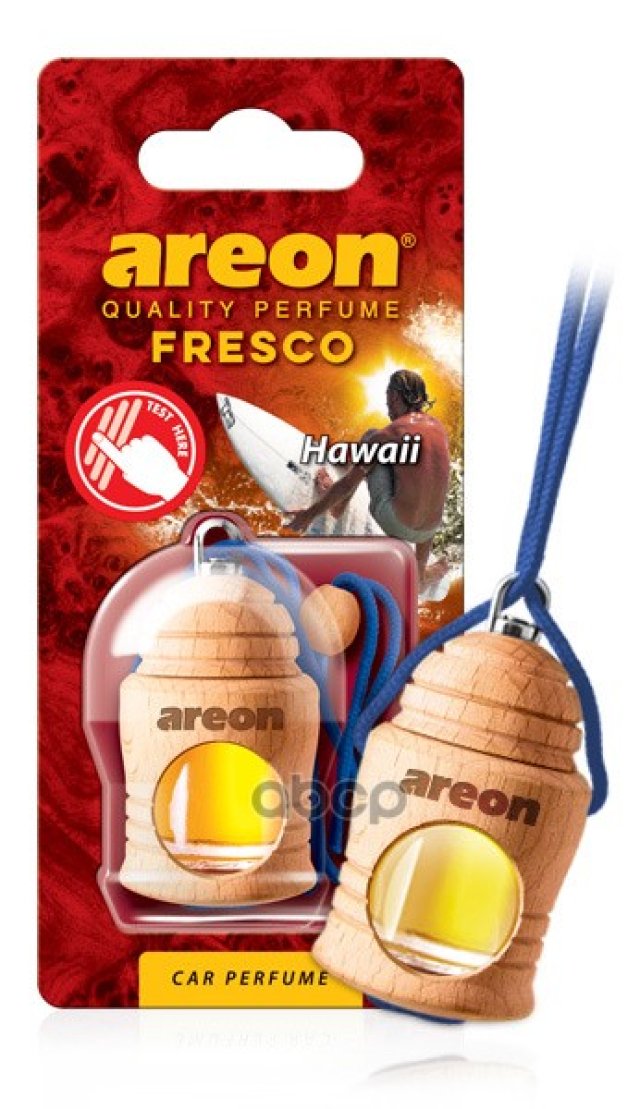 228 р. Ароматизатор Подвесной Бутылочка Areon Fresco Гавайи AREON арт. 704-051-313  с доставкой в г. Кемерово