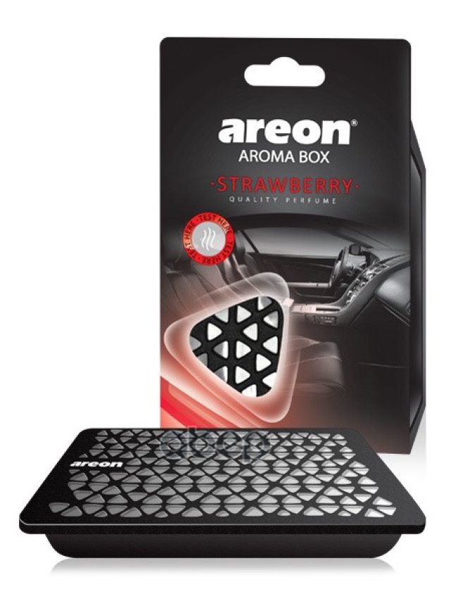 429 р. Ароматизатор Под Сиденье Areon Box Клубника AREON арт. 704-ABC-04  с доставкой в г. Кемерово