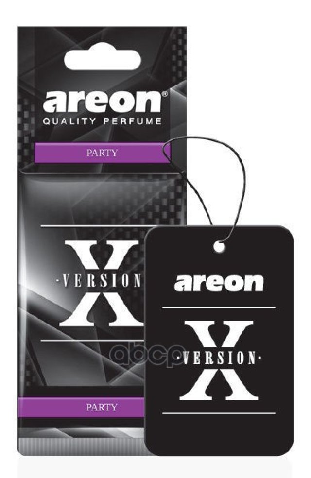 67 р. Ароматизатор Подвесной Картон Areon X-Version Вечеринка AREON арт. 704-AXV-001  с доставкой в г. Кемерово
