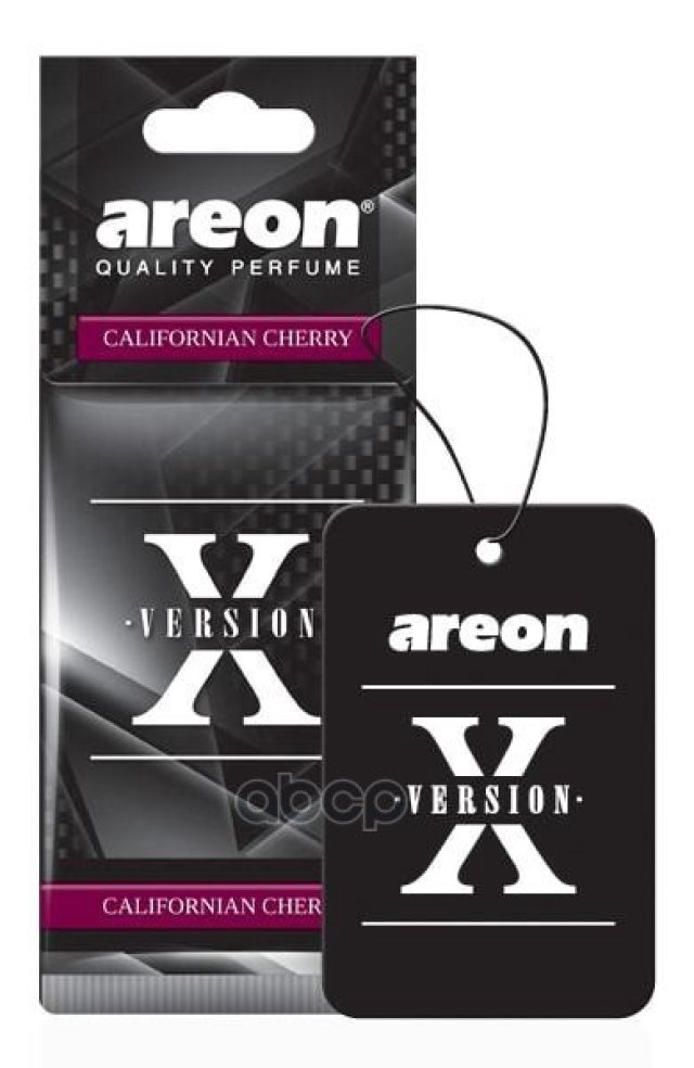 67 р. Ароматизатор Подвесной Картон Areon X-Version Вишня AREON арт. 704-AXV-008  с доставкой в г. Кемерово