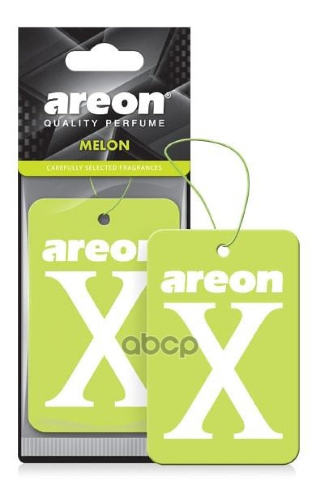 67 р. Ароматизатор Подвесной Картон Areon X-Version Зеленая Дыня AREON арт. 704-AXV-018  с доставкой в г. Кемерово