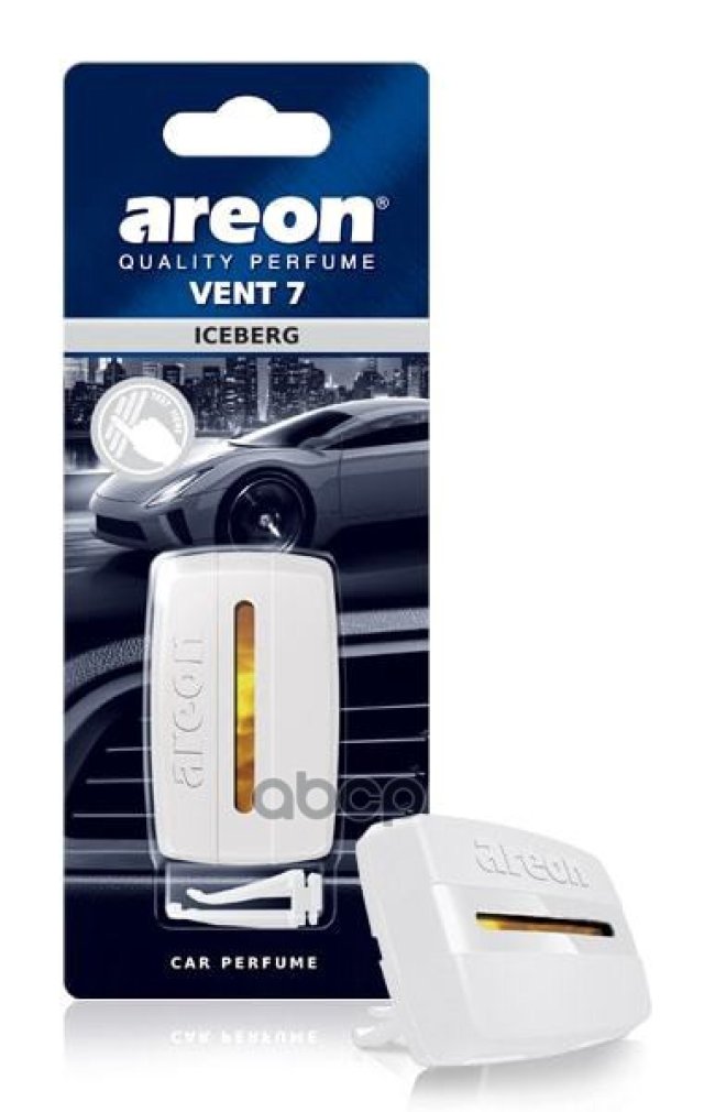 176 р. Ароматизатор На Дефлектор Areon Vent 7 Айсберг AREON арт. 704-VE7-301  с доставкой в г. Кемерово