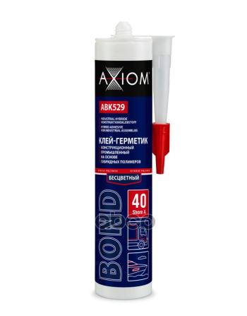 Герметик Кузовной Axiom Bond Конструкционный, На Основе Гибридных Полимеров (280 Мл.) Прозрачный, Ка AXIOM арт. ABK529