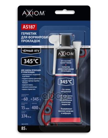 Герметик-Прокладка  Axiom Черный Высокотемпературный Многоцелевой Rtv (85 Гр.) (As187) AXIOM арт. AS187