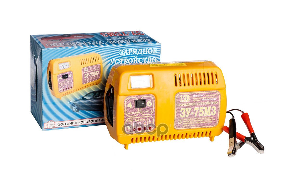 2 469 р. Зарядное Устройство Зу-75М3 (12V, 4А6А, Акб 40-75 Ач) Трансформаторное Рязань (Заряд004) AZARD арт. ЗАРЯД004  с доставкой в г. Кемерово