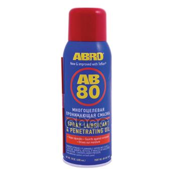 539 р. Смазка Универсальная Abro Ab 80 Проникающая (520 Мл) Аэрозоль, С Тефлоном ABRO арт. AB-80-10-R  с доставкой в г. Кемерово. Увеличить фотографию 2