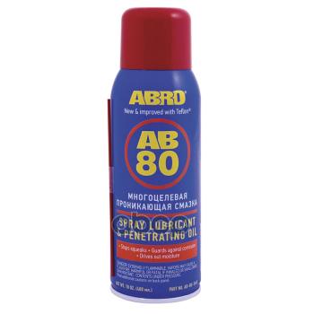 539 р. Смазка Универсальная Abro Ab 80 Проникающая (520 Мл) Аэрозоль, С Тефлоном ABRO арт. AB-80-10-R  с доставкой в г. Кемерово. Увеличить фотографию 3