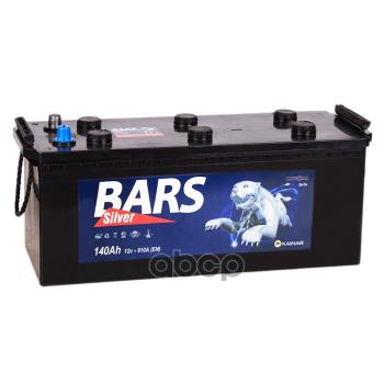 Аккумулятор 140 Bars Silver Рос. Полярность BARS арт. 6СТ-140L1