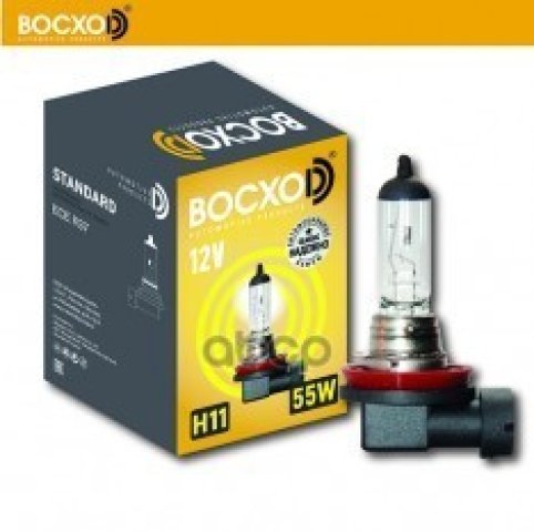 247 р. Лампа Галогеновая H11 12V  55W Восхоd Pgj19-2 (80192) BOCXOD арт. 80192  с доставкой в г. Кемерово