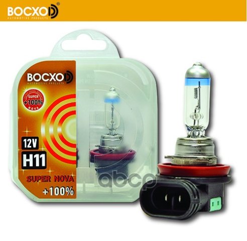 759 р. Лампа Галогеновая H11 12V  55W Восхоd Super Nova +100% Pgj19-2 (2Шт,К-Т) (80192Sn) BOCXOD арт. 80192SN  с доставкой в г. Кемерово