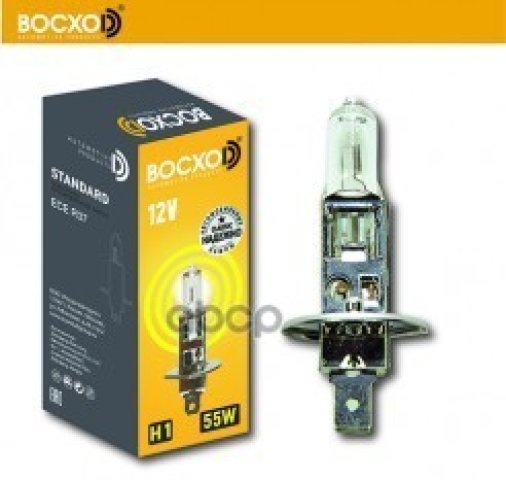 86 р. Лампа Галогеновая H1 12V  55W Восхоd   P14.5s (80511) BOCXOD арт. 80511  с доставкой в г. Кемерово