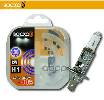 349 р. Лампа Галогеновая H1 12V  55W Восхоd Euro Vision +50% Р14,5S (2Шт,К-Т) (80511Ev) BOCXOD арт. 80511EV  с доставкой в г. Кемерово. Увеличить фотографию 1