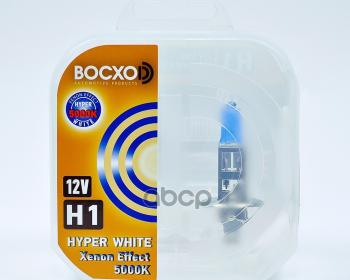 349 р. Лампа Галогеновая H1 12V  55W Восхоd Hyper White 5000K P14.5s (2Шт,К-Т) (80511Hw) BOCXOD арт. 80511HW  с доставкой в г. Кемерово. Увеличить фотографию 2
