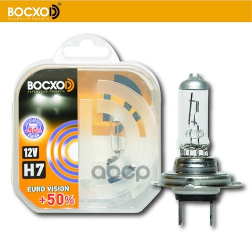569 р. Лампа Галогеновая H7 12V  55W Восхоd Eurovision +50% Рх26d (2Шт,К-Т) (80517Ev) BOCXOD арт. 80517EV  с доставкой в г. Кемерово