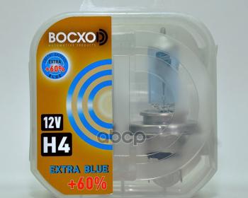 569 р. Лампа Галогеновая H4 12V  6055W Восхоd Extra Blue +60% P43t (2Шт,К-Т) (80614Eb) BOCXOD арт. 80614EB  с доставкой в г. Кемерово. Увеличить фотографию 3