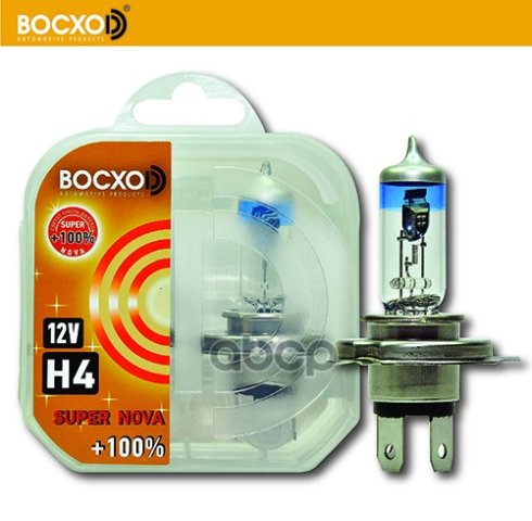 679 р. Лампа Галогеновая H4 12V  6055W Восхоd Super Nova +100% P43t (2Шт,К-Т) (80614Sn) BOCXOD арт. 80614SN  с доставкой в г. Кемерово