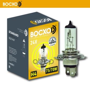 235 р. Лампа Галогеновая H4 24V  7570W Восхоd P43t (80724) BOCXOD арт. 80724  с доставкой в г. Кемерово. Увеличить фотографию 1