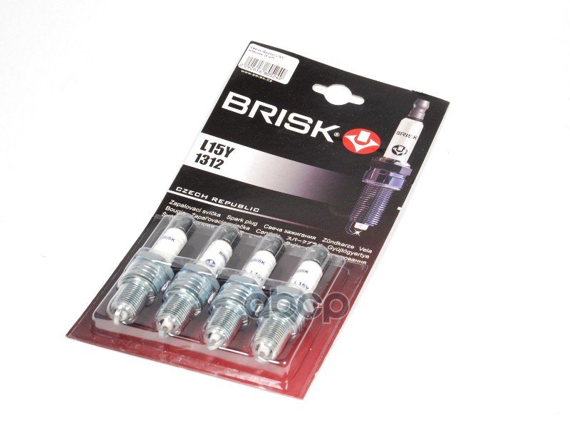 769 р. Свеча Brisk L 15 Y Ваз 2101-07,2108-2115,2121-213,Ока (Блистер,К-Кт, 4 Шт.) (L 15  Y) BRISK арт. L15Y  с доставкой в г. Кемерово